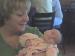 Celebrate! Unity - 2 months old!: Mommy\'s friend Cathy putting me to sleep