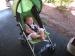 Celebrate! Unity - A Few Firsts: smiling in my stroller