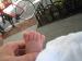 Celebrate! Unity - Unity is 5 Months Old!: Monkey toe!